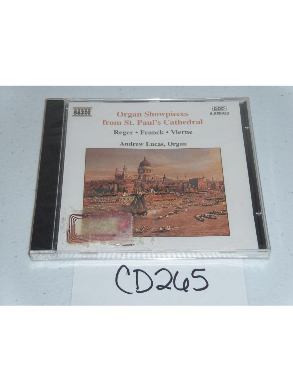 Organ Showpieces from St. Paul's Cathedral New Sealed CD -0618CD265